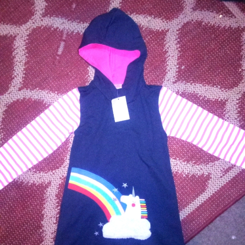 Vikita girls hoodie long sleeve 7-8y